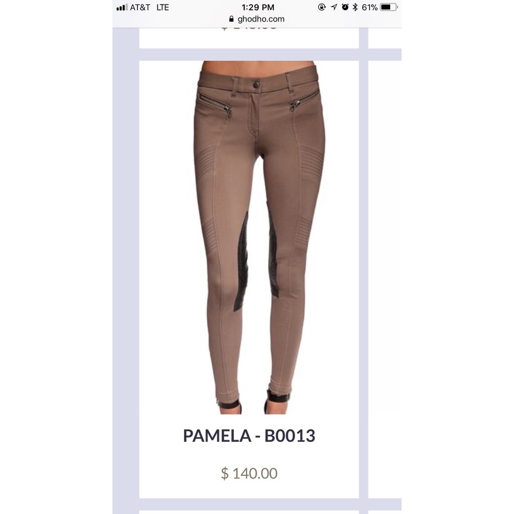 Ghodho Pamela breeches